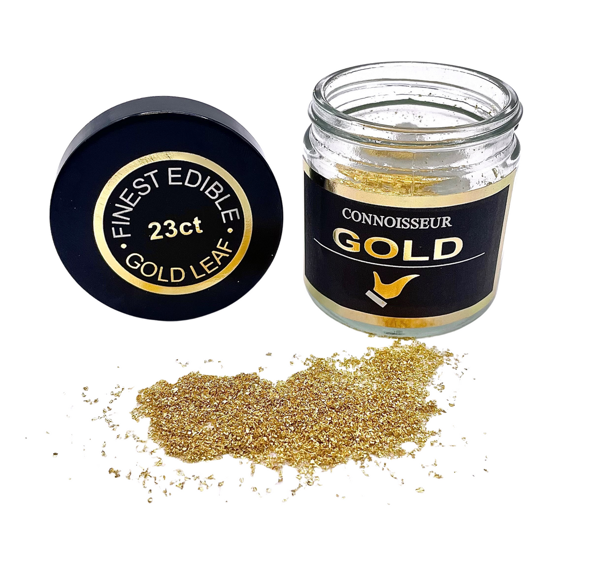 23ct Red Edible Gold Leaf Dust - 250mg