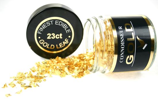 500mg 23ct Gold Small Flakes