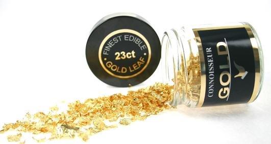 500mg 23ct Gold Large Flakes