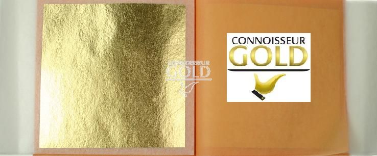 Cheap Connoisseur Edible Gold Leaf Sheets X 5 Sheets, 80 X 80mm