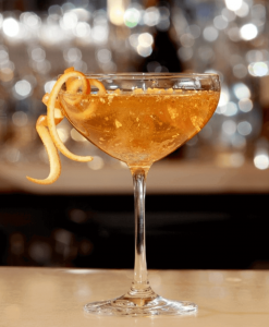 Edible Gold Ritz 100 Cocktail