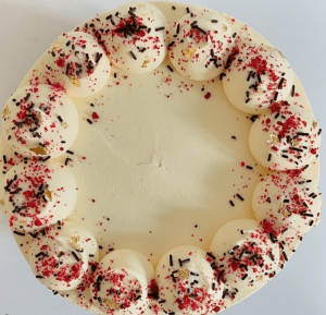 Becky's Cake Company - Red Velvet with Edible Gold